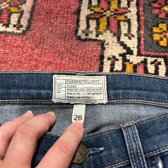 Current Elliot Step Hem Jeans - Picture 2 of 6